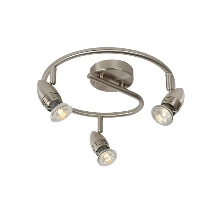 Lucide CARO-LED Plafondspot - Mat chroom