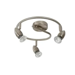 Lucide CARO-LED Plafondspot - Mat chroom