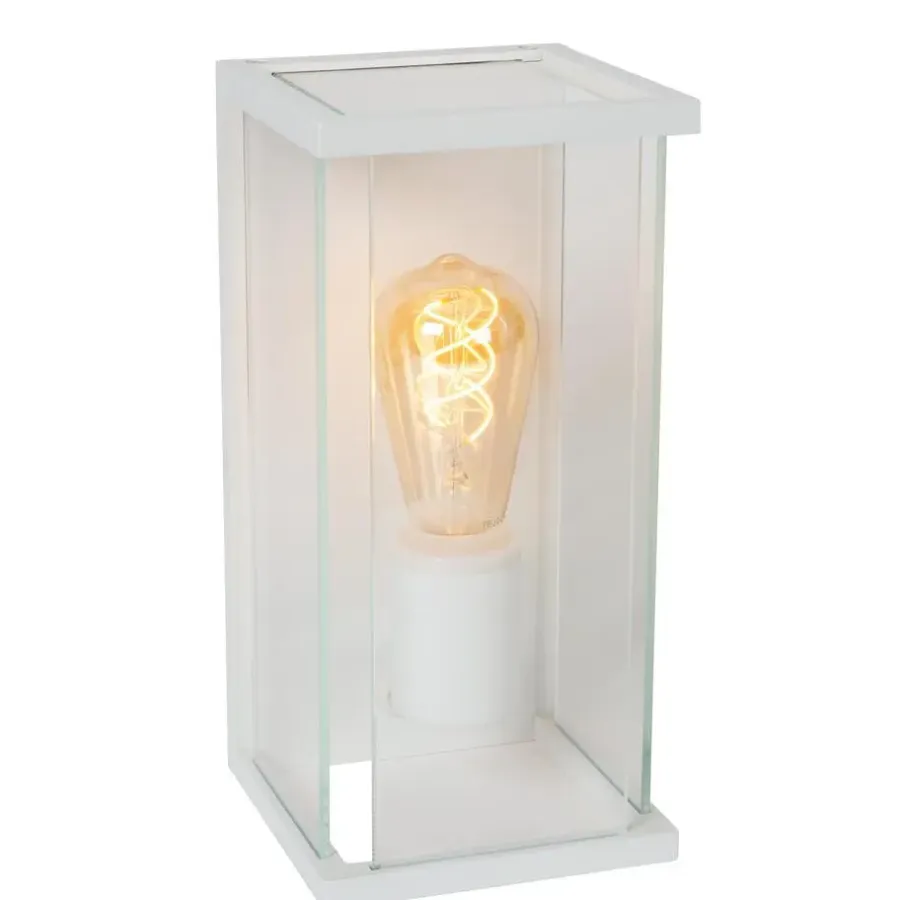Buitenverlichting|Wandlampen-Lucide CLAIRE Wandlamp - Wit