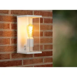 Buitenverlichting|Wandlampen-Lucide CLAIRE Wandlamp - Wit