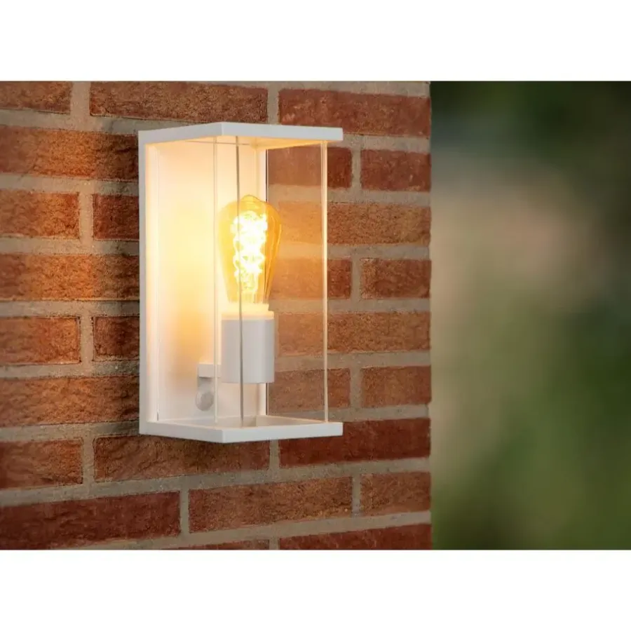 Buitenverlichting|Wandlampen-Lucide CLAIRE Wandlamp - Wit