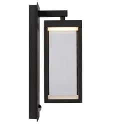 Buitenverlichting|Wandlampen-Lucide CLAIRETTE Wandlamp - Antraciet