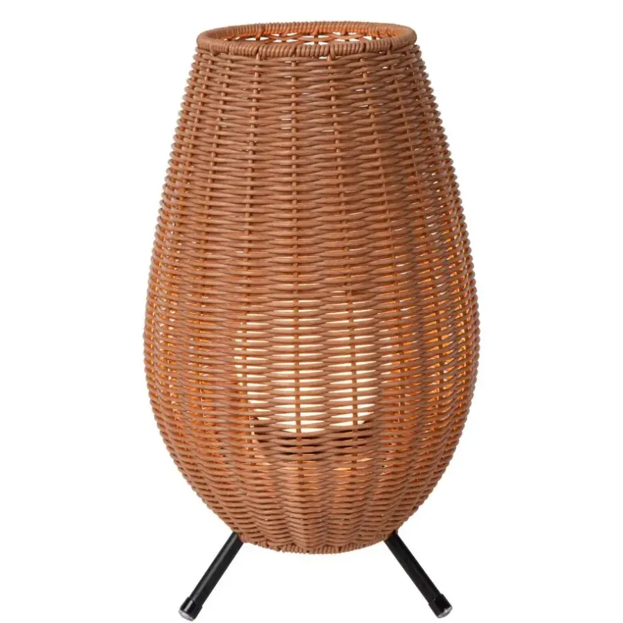 Wandlampen-Lucide COLIN IP44 Tafellamp - Naturel
