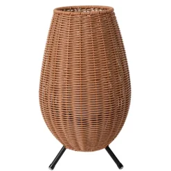 Wandlampen-Lucide COLIN IP44 Tafellamp - Naturel