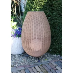 Lucide COLIN IP44 Vloerlamp - Naturel