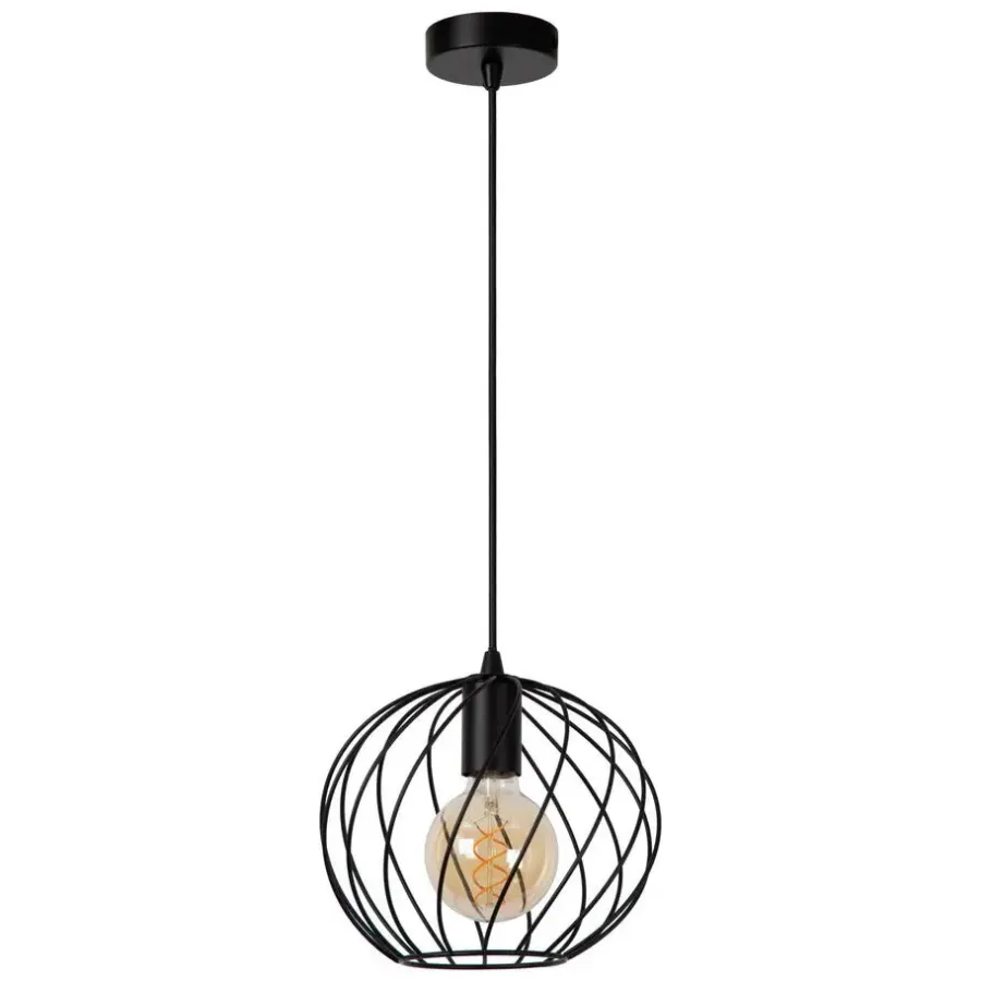 Lucide DANZA Hanglamp - Zwart