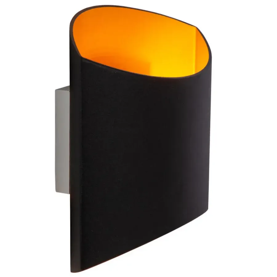 Wandlampen-Lucide DILETTA Wandlamp - Zwart