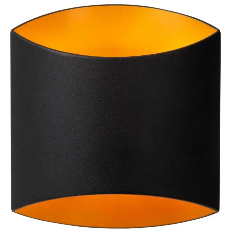 Wandlampen-Lucide DILETTA Wandlamp - Zwart