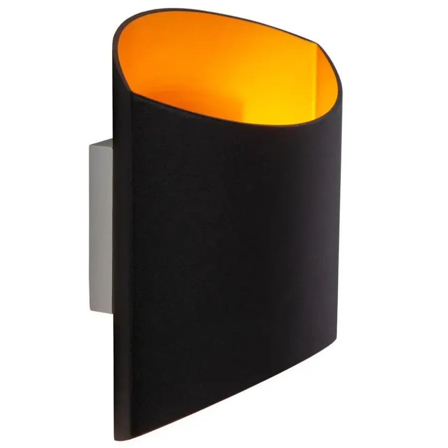 Wandlampen-Lucide DILETTA Wandlamp - Zwart