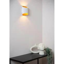 Wandlampen-Lucide DILETTA Wandlamp - Wit