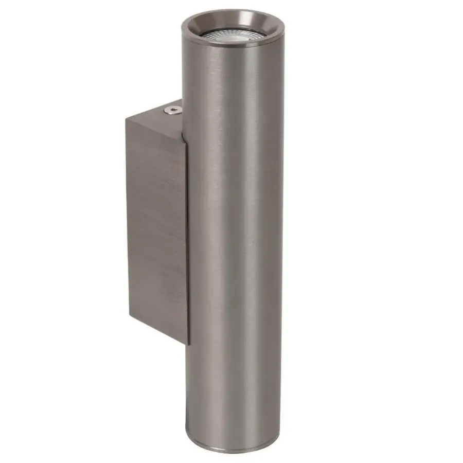 Lucide DUPLA Wandspot - Grijs ijzer