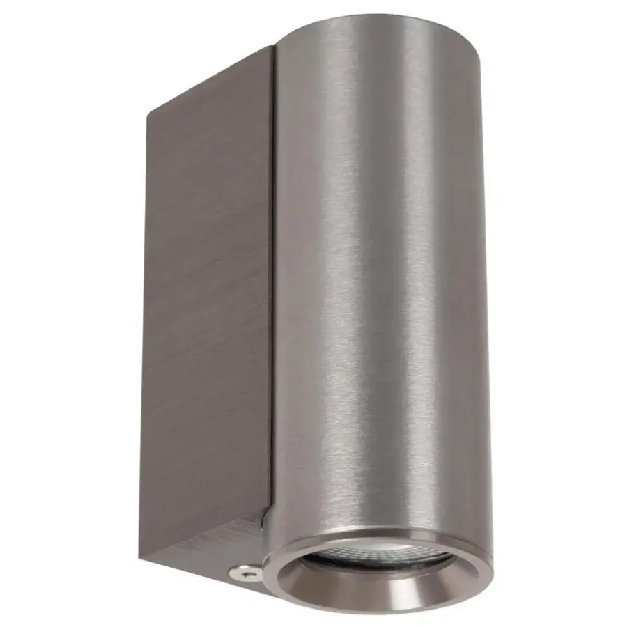 Lucide DUPLA Wandspot - Grijs ijzer