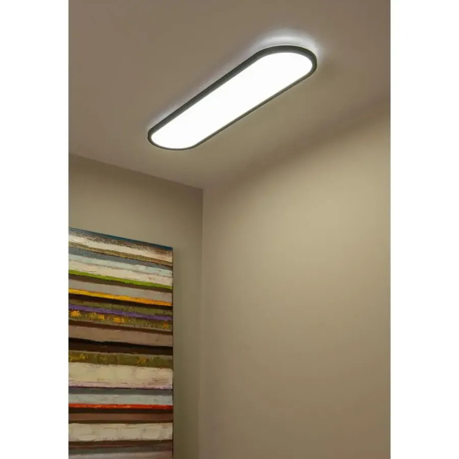 Plafondlampen-Lucide ELLY Plafonnière - Opaal