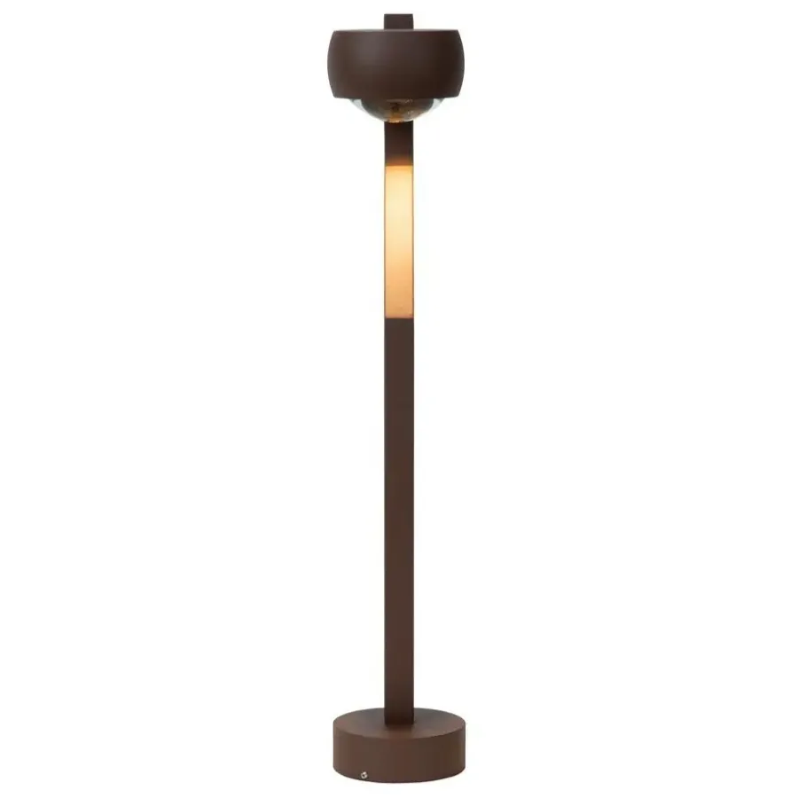 Lucide ESTAL Sokkellamp - Roest bruin