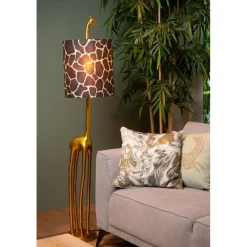Lucide EXTRAVAGANZA MISS TALL Vloerlamp - Mat Goud / Messing
