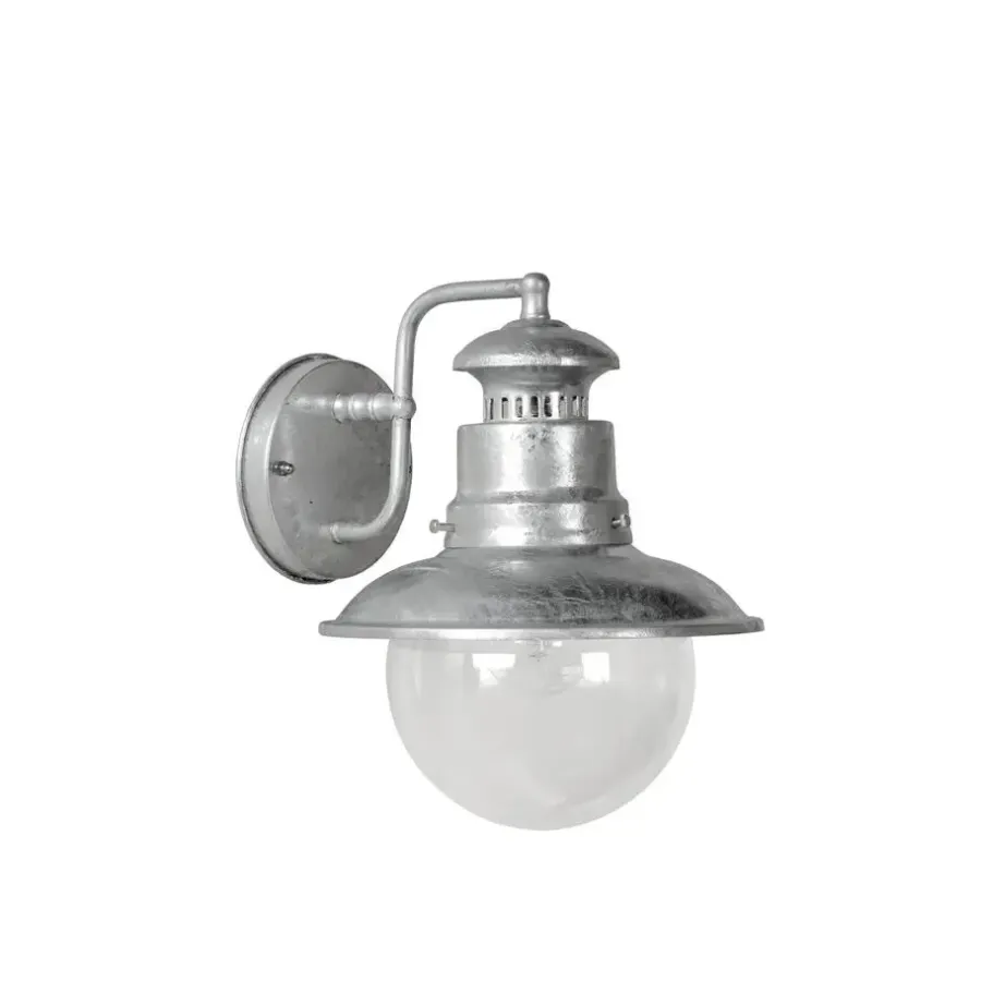 Buitenverlichting|Wandlampen-Lucide FIGO Wandlamp - Zink
