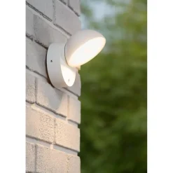 Wandlampen-Lucide FINN Wandlamp - Wit