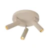 Plafondlampen-Lucide GRADO Plafondspot - Taupe