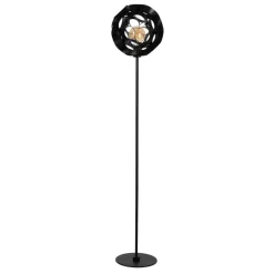 Staande Lampen-Lucide HANNELORE Vloerlamp - Zwart