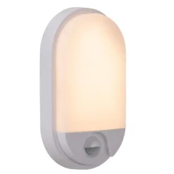 Buitenverlichting|Wandlampen-Lucide HUPS IR Wandlamp - Wit