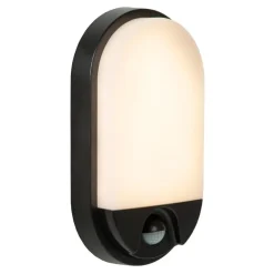 Buitenverlichting|Wandlampen-Lucide HUPS IR Wandlamp - Zwart