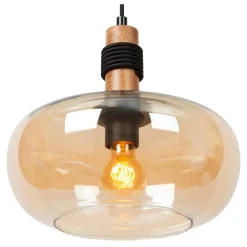 Hanglampen-Lucide ILONA Hanglamp - Amber