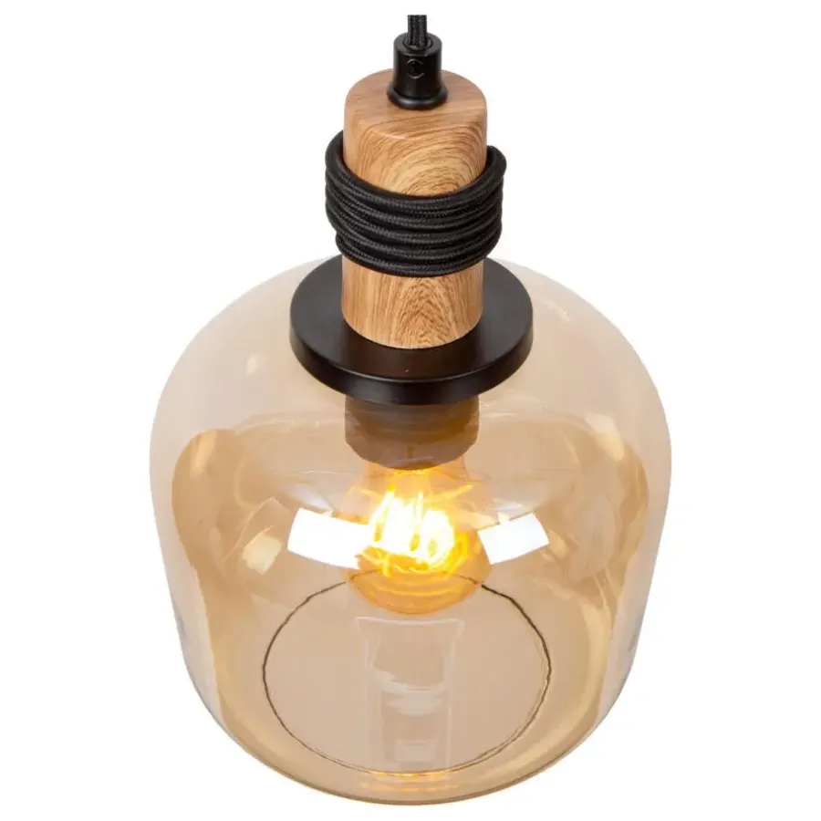 Hanglampen-Lucide ILONA Hanglamp - Amber
