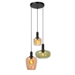 Hanglampen-Lucide ILONA Hanglamp - Zwart