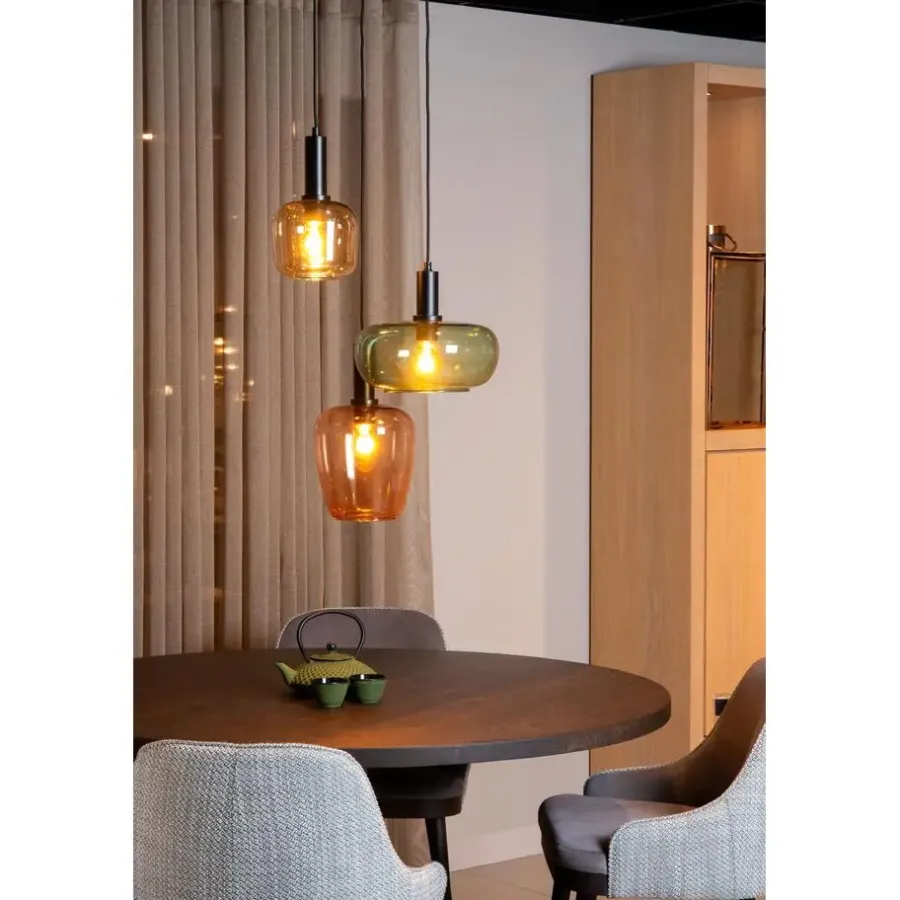 Hanglampen-Lucide ILONA Hanglamp - Zwart