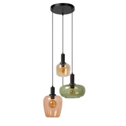 Hanglampen-Lucide ILONA Hanglamp - Zwart