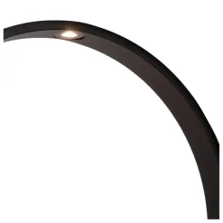 Buitenverlichting|Staande Lampen-Lucide JEREL Sokkellamp - Zwart