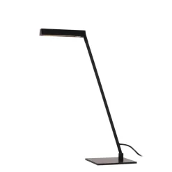 Bureaulampen|Bureaulampen-Lucide LAVALE Bureaulamp - Zwart