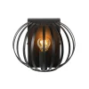 Wandlampen-Lucide MANUELA Wandlamp - Zwart
