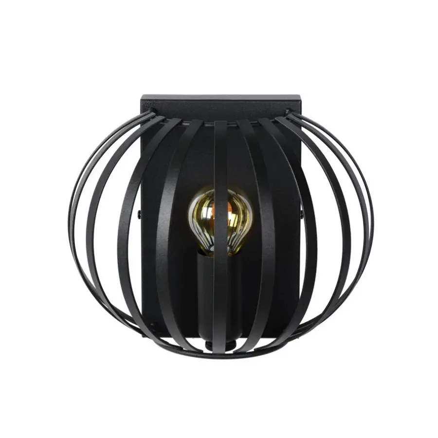 Wandlampen-Lucide MANUELA Wandlamp - Zwart