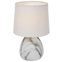 Tafellampen-Lucide MARMO Tafellamp - Wit