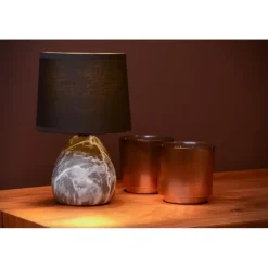 Lucide MARMO Tafellamp - Zwart