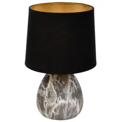 Lucide MARMO Tafellamp - Zwart