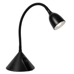 Bureaulampen|Bureaulampen-Lucide MILO Bureaulamp - Zwart