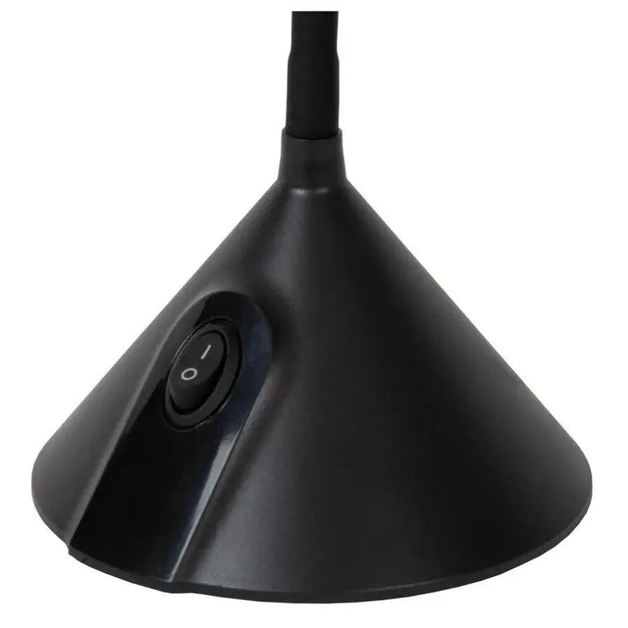 Bureaulampen|Bureaulampen-Lucide MILO Bureaulamp - Zwart