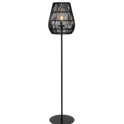 Staande Lampen-Lucide NERIDA Vloerlamp - Zwart