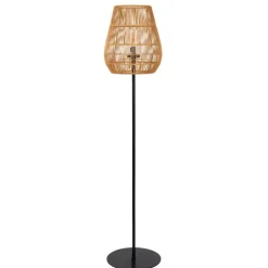 Staande Lampen-Lucide NERIDA Vloerlamp - Naturel
