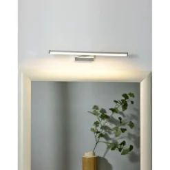 Wandlampen-Lucide ONNO Spiegellamp - Mat chroom