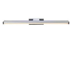 Wandlampen-Lucide ONNO Spiegellamp - Mat chroom