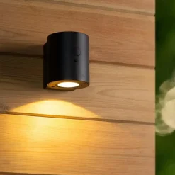 Lucide PERTH Wandlamp - Zwart