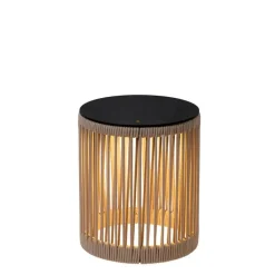 Tafellampen-Lucide PINGI Tafellamp - Taupe
