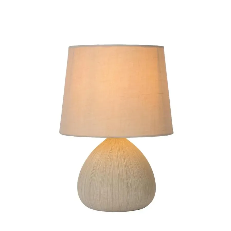 Tafellampen-Lucide RAMZI Tafellamp - Beige