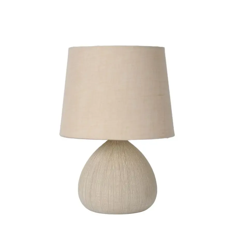 Tafellampen-Lucide RAMZI Tafellamp - Beige