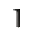 Staande Lampen-Lucide sokkellamp buiten TEXAS IP54 - antraciet - 15x6x40 cm