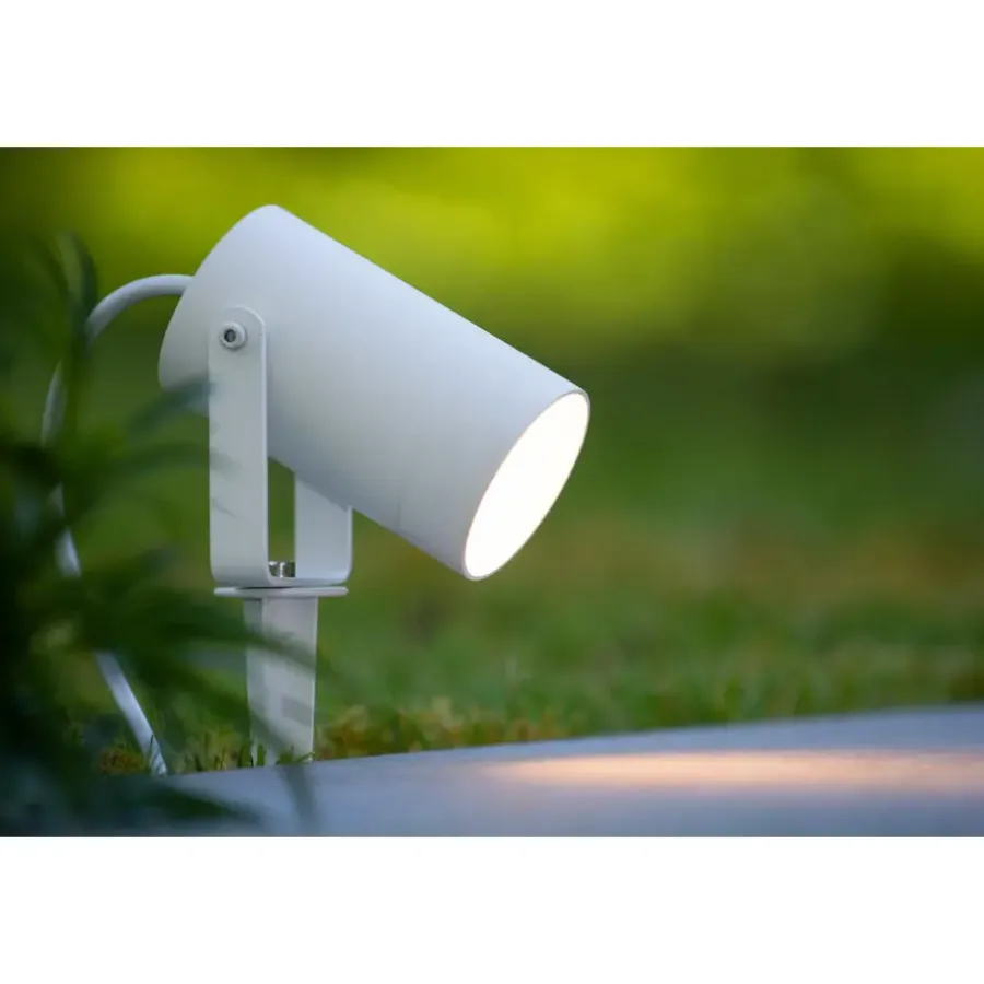 Buitenverlichting|Grondspots-Lucide TAYLOR Tuinspot - Wit