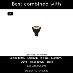 Buitenverlichting|Grondspots-Lucide TAYLOR Tuinspot - Wit